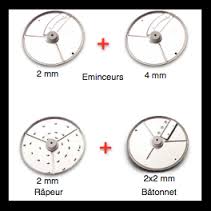 Robot Coupe CL40 - Pack 4 Scheiben